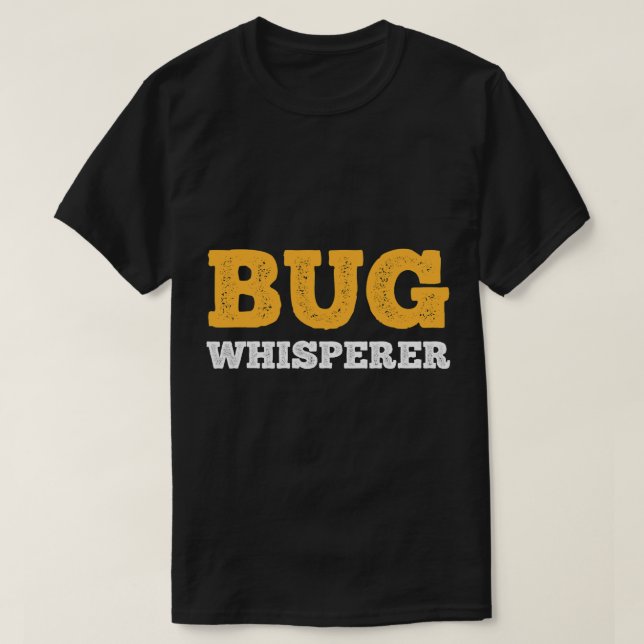 Camiseta INSETO Whisperer IT Programmer Inseto Computação (Frente do Design)