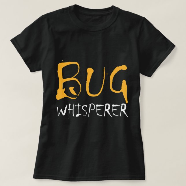 Camiseta INSETO Whisperer IT Programmer Inseto Computação (Frente do Design)