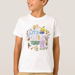 Camiseta INSETOS BUNNY BUILDERS™ Desenho "Construir Este V