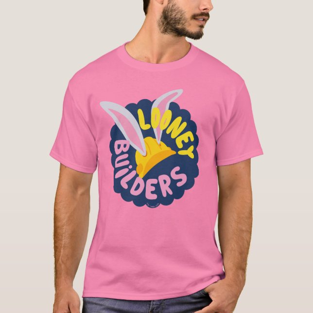 Camiseta INSETOS BUNNY BUILDERS™| Logotipo escalado do duro (Frente)