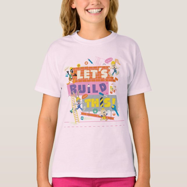 Camiseta INSETOS BUNNY BUILDERS™| Site de trabalho "Constru (Frente)