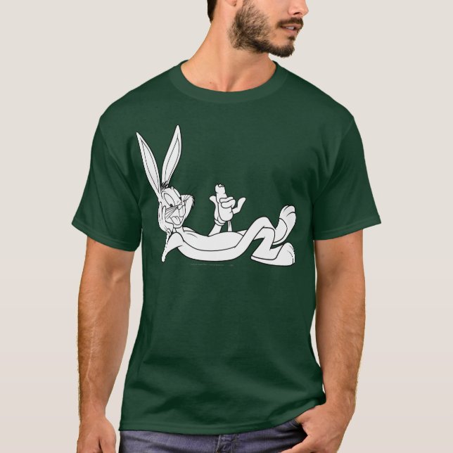 Camiseta INSETOS BUNNY™ Comendo Esquema do Cenário (Frente)