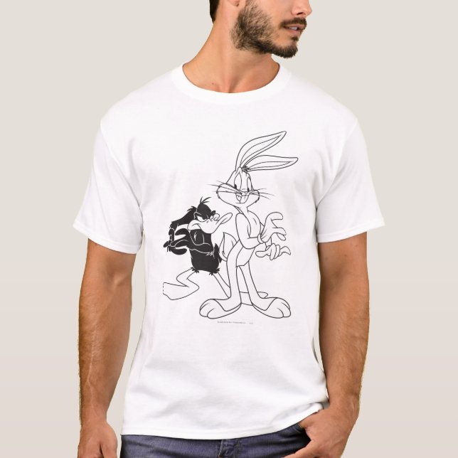 Camiseta INSETOS BUNNY™ e DAFFY DUCK™ (Frente)