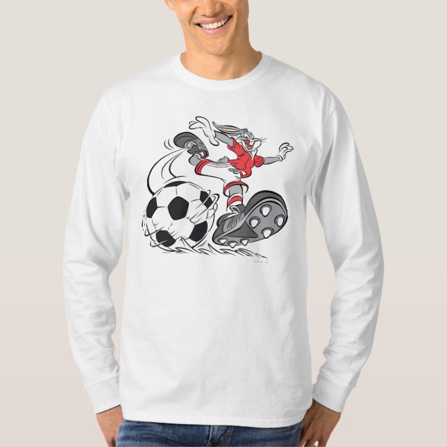 Camiseta INSETOS BUNNY™ Jogando futebol (Frente)