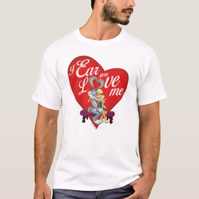 Camiseta INSETOS BUNNY™ & Lola Bunny - Eu Ouço Você Me Ama (Frente)