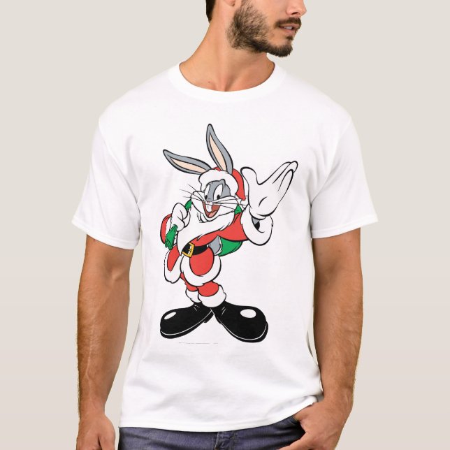 Camiseta INSETOS BUNNY™ Papais noeis acenando (Frente)