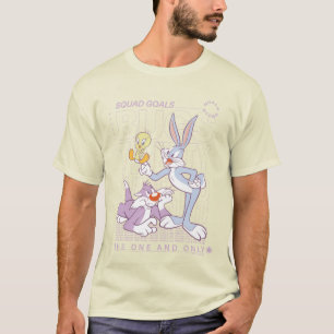 CAMISETA INSETOS BUNNY™, TWEETY™, CIDADÃOS SYLVESTER™