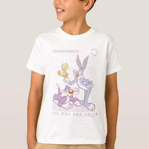 CAMISETA INSETOS BUNNY™, TWEETY™, CIDADÃOS SYLVESTER™