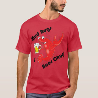 Camiseta Insetos de lama e porcas de cerveja