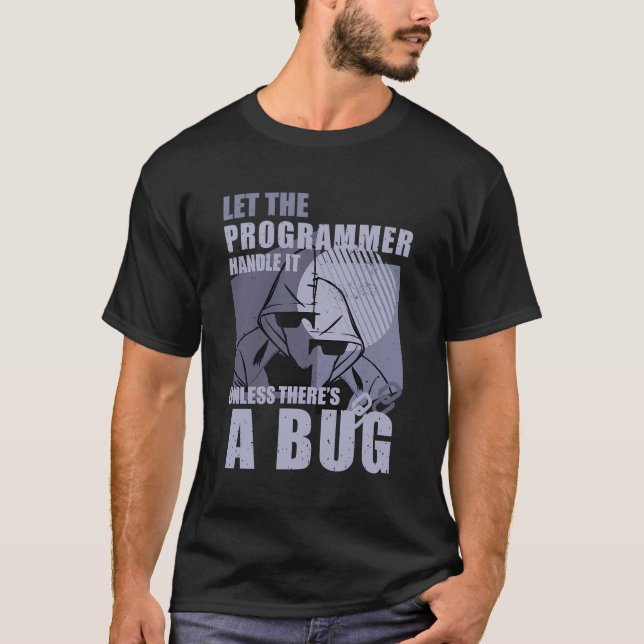 Camiseta Insetos de programação Citações engraçadas Codific (Frente)