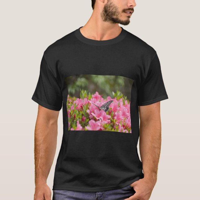 Camiseta Insetos e belas flores (Frente)