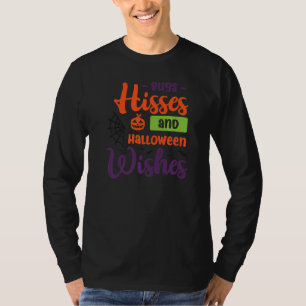 Camiseta Insetos Hisses deseja belo Dia das Bruxas para hom