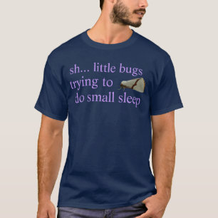 Camiseta insetos pequenos