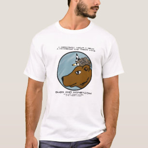 Camiseta Insetos & T do logotipo do mel