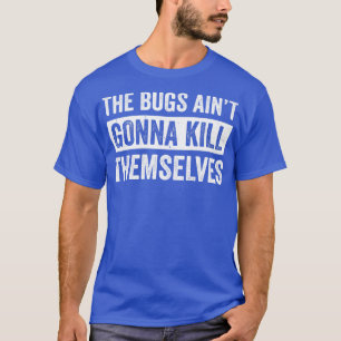Camiseta Insetos Técnicos De Controle De Pest Do Exterminad
