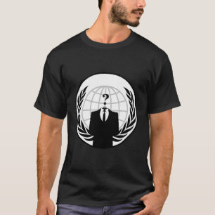 Camiseta Insignia Anônima Somos Anônimos