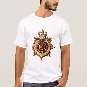 Camiseta Insígnia de boné de polícia britânico vintage Bobb