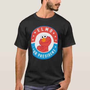 Camiseta Insígnia Elmo para Presidente