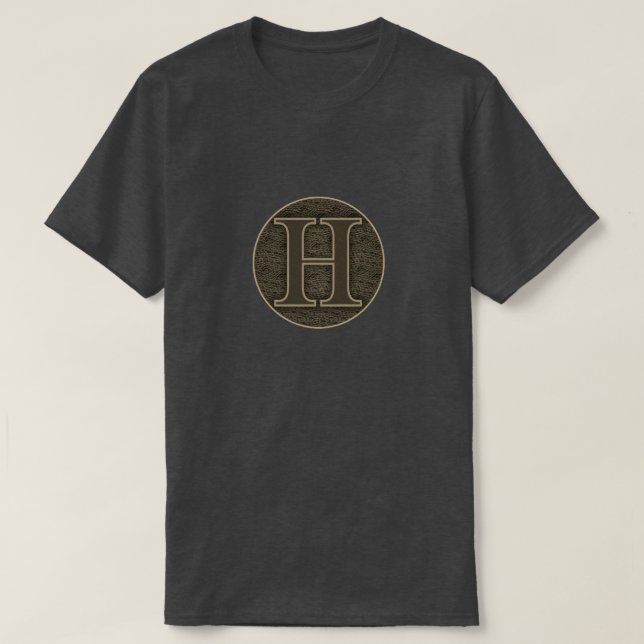 Camiseta Insígnia "H" Super Hero (Frente do Design)
