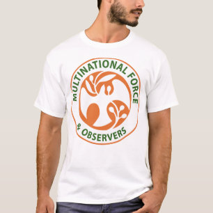 Camiseta Insígnia Multinacional de Força e Observadores (