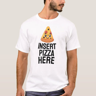 Camiseta Insira Pizza Aqui