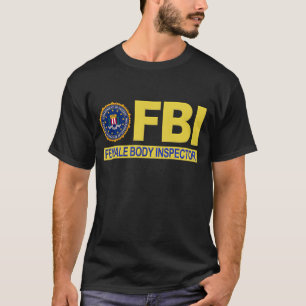 Camiseta Inspector do corpo fêmea do FBI