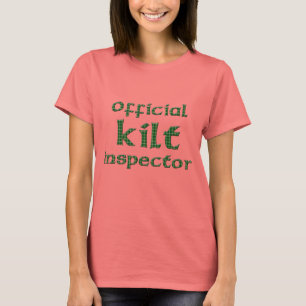 Camiseta Inspector oficial do Kilt
