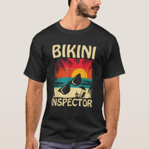 Camiseta Inspetor Bikini Mens Boys Funny Beach Summer Quot