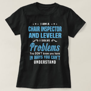 Camiseta Inspetor-Cadeira E Leveler