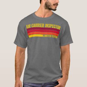 Camiseta Inspetor da transportadora aérea