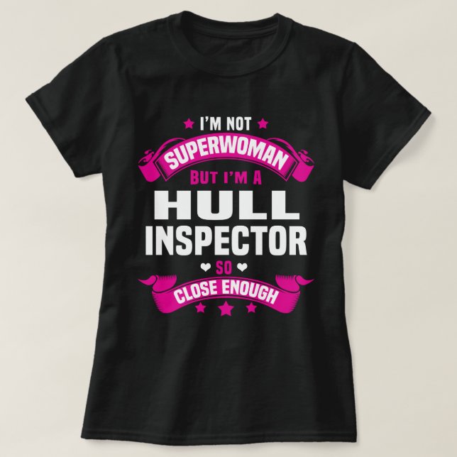 Camiseta Inspetor de casco (Frente do Design)