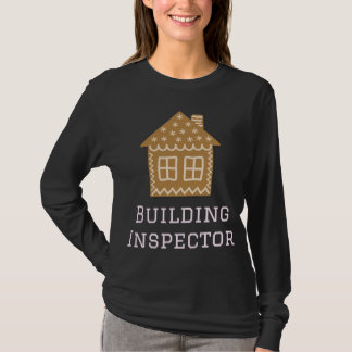 Camiseta Inspetor de Construção Diversão de Gingerbis House