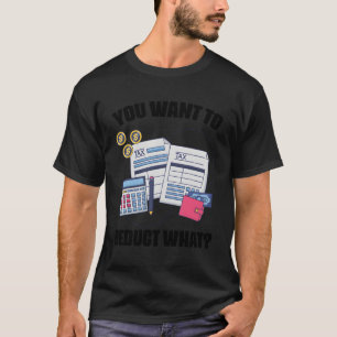 Camiseta Inspetor de Imposto de Saldo do Contabilista de Im