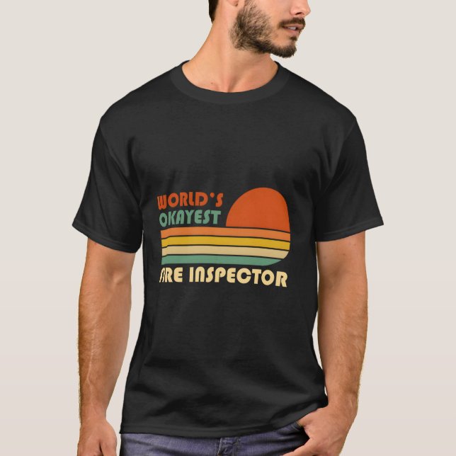Camiseta Inspetor De Incêndio Mais Ocupado Do Mundo (Frente)