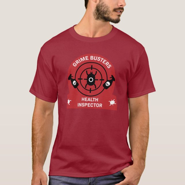 Camiseta Inspetor de Saúde (Frente)