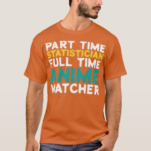 Camiseta Inspetor de Tempo de Cheio de Estatística de Tempo