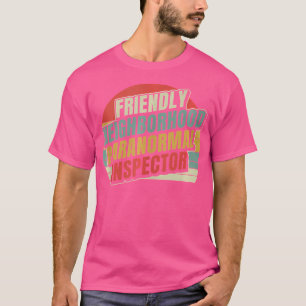 Camiseta Inspetor Fantasma Paranormal do Bairro Amigável H