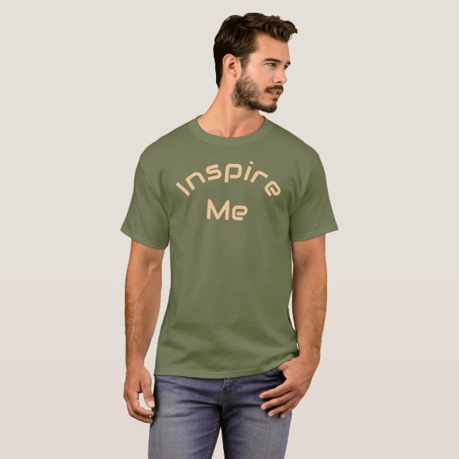 Camiseta Inspira-me T-Shirt (Frente Completa)