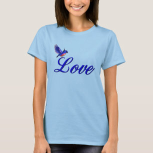Camiseta Inspiração Bluebird Elegante