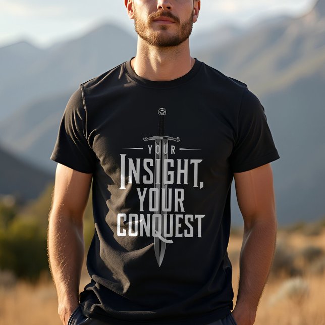 Camiseta Inspiração Bold de Conquista e Visão (Criador carregado)