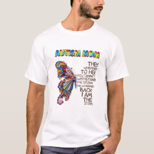 Camiseta Inspiração Citação Autismo Mãe Autismo Consciência