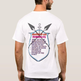 Camiseta Inspiração Cristã T-Shirt Aumentando a Fé