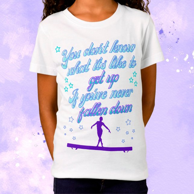 Camiseta Inspiração de ginástica (Criador carregado)
