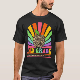 Camiseta Inspiração De Nível De segundo Retroativo Colorida