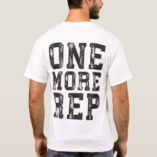 Camiseta Inspiração de Workout - Mais Um Representante - Mo