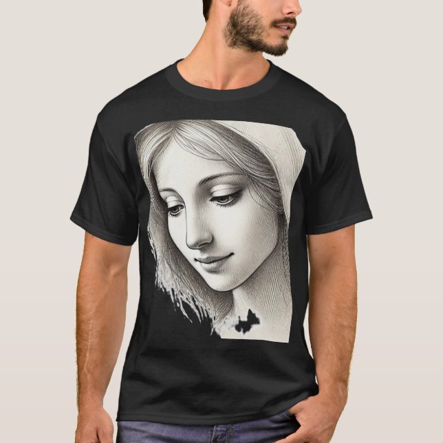 Camiseta "Inspiração divina: Arte e Espiritualidade" (Frente)