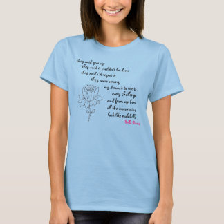 Camiseta Inspiração do Lotus Blossom