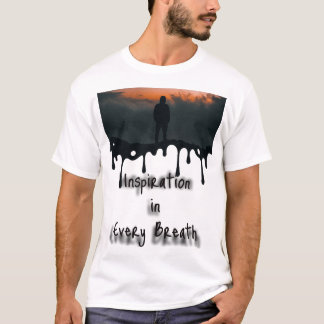 Camiseta Inspiração em cada respiração, motivação