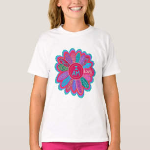 Camiseta Inspiração I Sou Flor Colorida Inspiridade