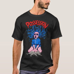 Camiseta inspiração Re-Animator terror 80 branco